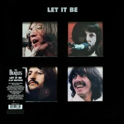 The Beatles LET IT BE フレーム付き LET IT BE - The Beatles • Edición Japonesa