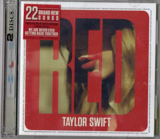 Taylor Swift ‎– Red (2 x CD, Edición Argentina, 2012)