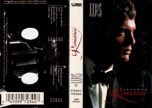 Luis Miguel - Segundo Romance (Cassette, Ed. Chile, 1994)