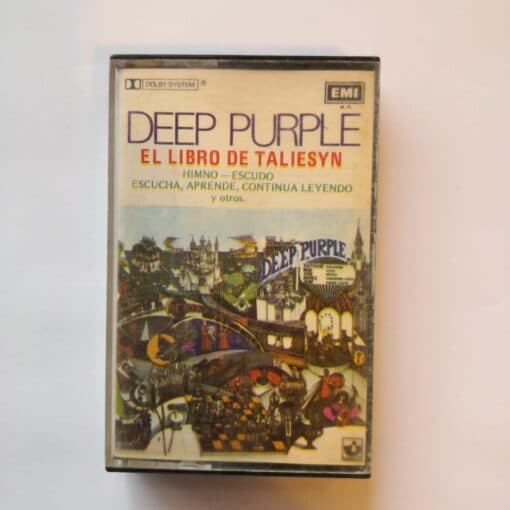 Deep Purple - El Libro de Taliesyn (Cassette, Ed. Chile, )