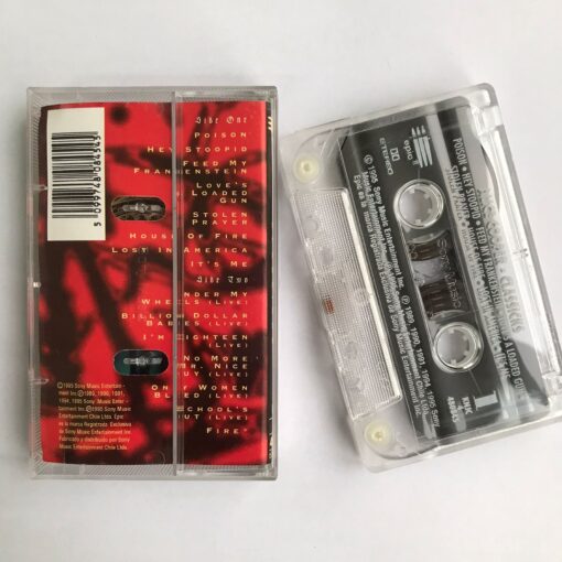 Alice Cooper - Classicks (Cassette, Ed. Chile, 1995) - Imagen 2