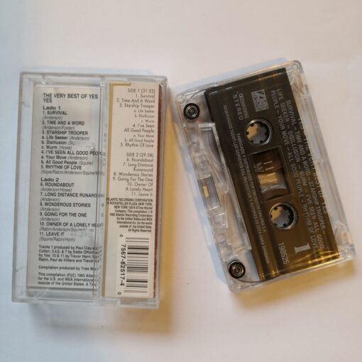 Yes - Highlights - The Very Best Of Yes (Cassette, Ed. US, 1993) - Imagen 2