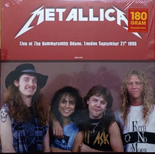 Metallica - Live At Hammersmith (Vinilo, Ed. EU, 2017, 180 grs, Color)