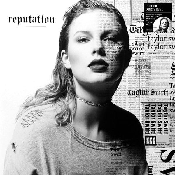 Taylor Swift – Reputation (Vinilo, 2 LP, Ed. EU, 2017, Picture Disc,  Gatefold) Music Jungle