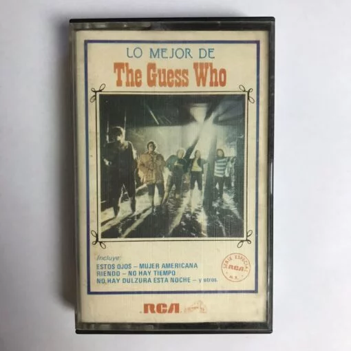 The Guess Who - Lo Mejor de (Cassette, Ed. Chile, 1983)
