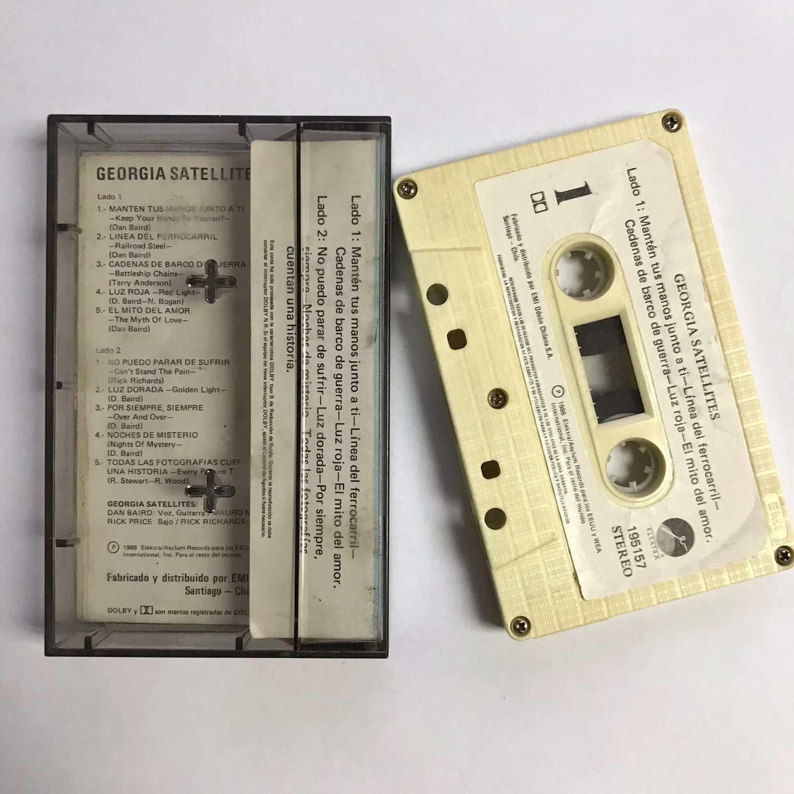 Georgia Satellites - Georgia Satellites (Cassette, Ed. , ) 2 Georgia Satellites - Georgia Satellites (Cassette, Ed. , ) - Imagen 2