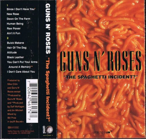 Guns N’ Roses – The Spaghetti Incident? (Cassette, Ed. US, 1993 ...