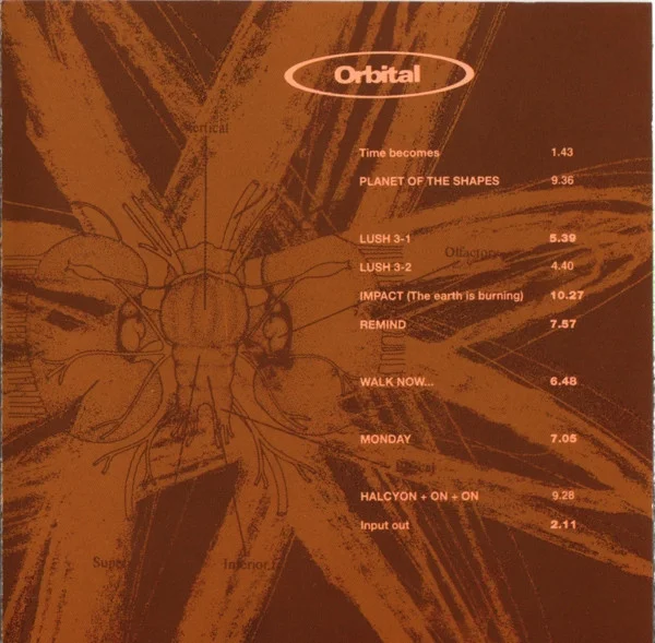Orbital - Orbital 2 (CD, Ed. US, 1993) 1 Orbital - Orbital 2 (CD, Ed. US, 1993)