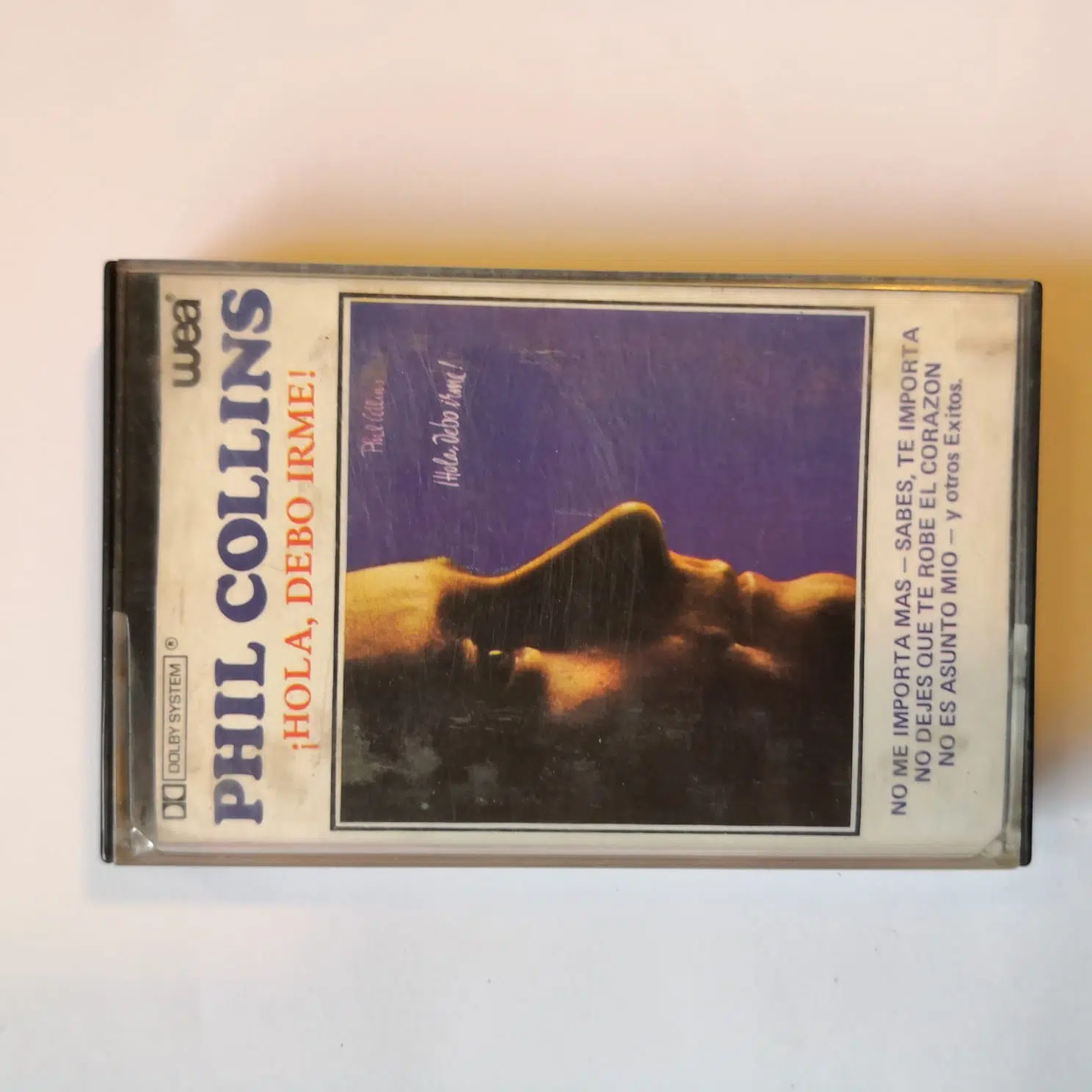 Phill Collins - ¡Hola, Debo Irme! (Ed. Chile, 1982)