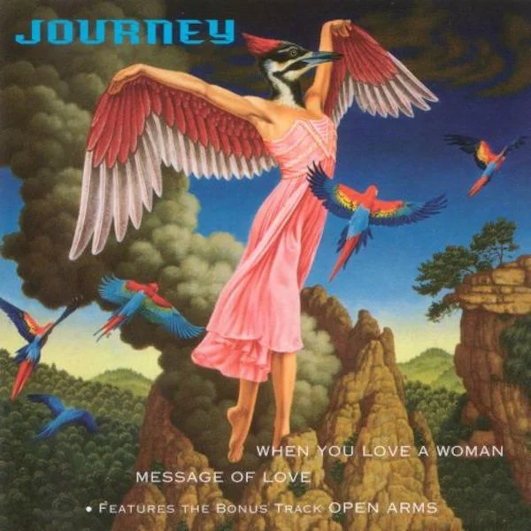 Journey - When You Love A Woman / Message Of Lov (Single, Ed. US, 1996)
