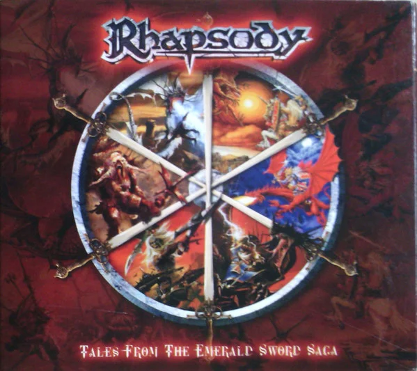 Rhapsody - Tales From The Emerald Sword Saga (CD, Ed. Germany, 2004)