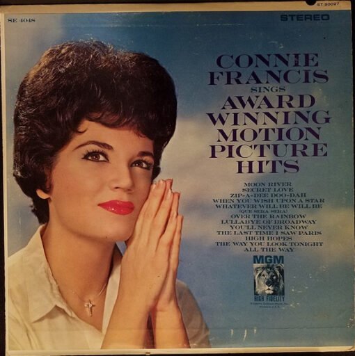 Connie Francis Sings Award Winning Motion Picture Hits Vinilo Ed