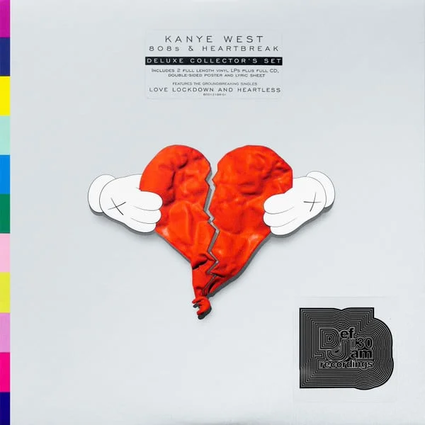 Kanye West - 808s & Heartbreak (2 LP + CD + Poster, Deluxe Edition, Europe, 2008)