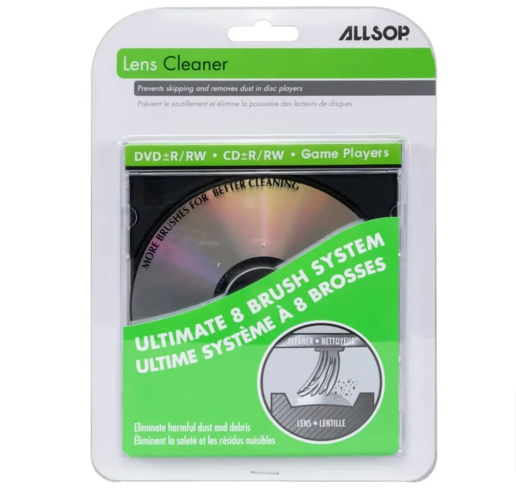 Limpiador de lente láser para CD/DVD Player - Allsop (Oferta del mes)