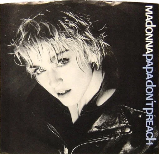 Madonna - Papa Don't Preach (Vinilo, 7", Ed. US, 1986)