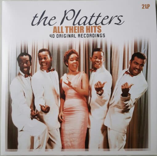 The Platters - All Their Hits - 40 Original Recordings (Vinilo, 2 LP, Ed. EU, 2014)