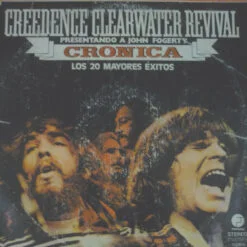 Creedence Clearwater Revival Presentando A John Fogerty - Crónica (Los 20 Mayores Éxitos) (2 LP, Vinilo, Ed. Argentina, 1976)