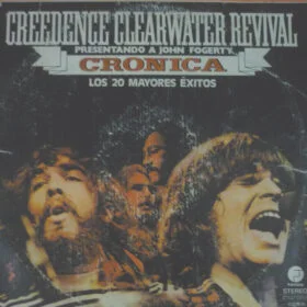 Creedence Clearwater Revival Presentando A John Fogerty - Crónica (Los 20 Mayores Éxitos) (2 LP, Ed. Argentina, 1976)