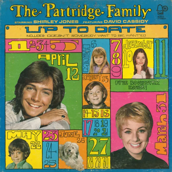 The Partridge Family Starring Shirley Jones - Featuring David Cassidy – Up To Date (Ed. US, 1971)