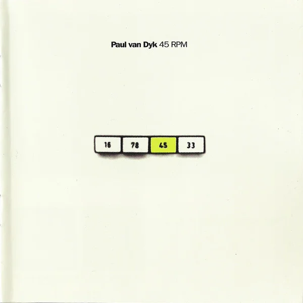 Paul Van Dyk - 45 RPM (Ed. US, 1998)