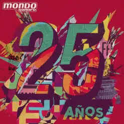 Varios - Mondo Sonoro 25 Años (Vinilo, 2 LP, Ed. España, 2019, Vinilo Color Transparente y Rojo)