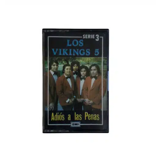 Los Vikings 5 - Adiós a las Penas (Cassette, Ed. Chile, 1983)
