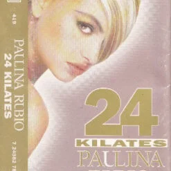 Paulina Rubio - 24 Kilates (Cassette, Ed. Mexico, 1993)