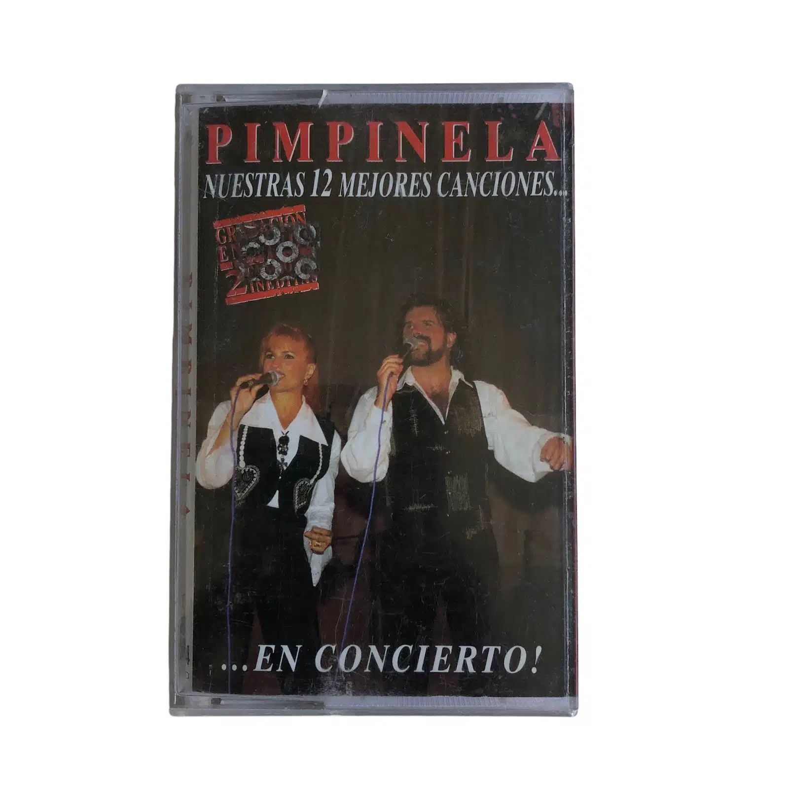 Pimpinela - Nuestras 12 Mejores Canciones… En Concierto! (Ed. Chile, 1994)
