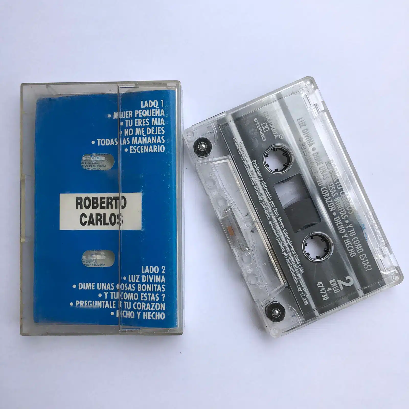 Roberto Carlos - Roberto Carlos (Cassette, Ed. Chile, 1993) 2 Roberto Carlos - Roberto Carlos (Cassette, Ed. Chile, 1993) - Imagen 2