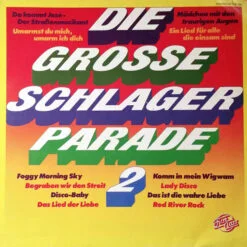Varios - Die Grosse Schlagerparade 2 (Vinilo, Ed. Germany, 1976)