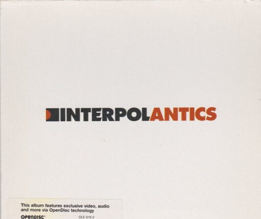 Interpol - Antics (CD, Ed. UK, 2004)