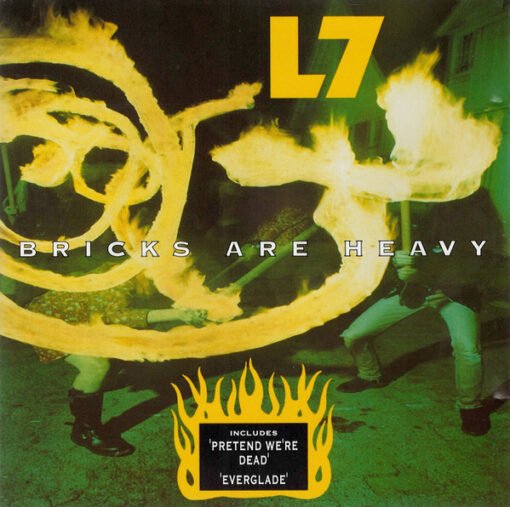 L7 - Bricks Are Heavy (CD, Ed. UK, 1992)