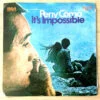 Perry Como - It's Impossible (Vinilo, Ed. Chile, 1971) 2 Perry Como Its Impossible LP Album