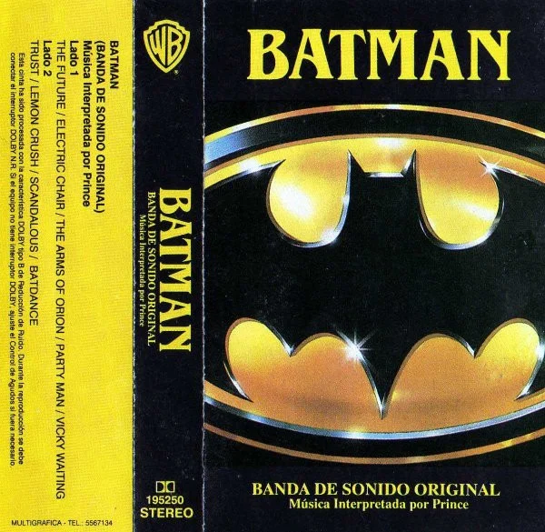 Prince - Batman (Banda de Sonido Original) (Cassette, Ed. Chile, 1989)