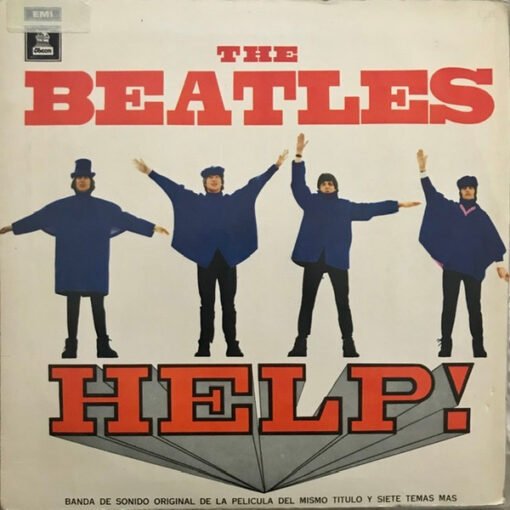 The Beatles - Help! (Vinilo, Ed. Chile, 1977)