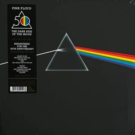Pink Floyd - The Dark Side Of The Moon (50th Anniversary, Remastered, Posters + Stickers)