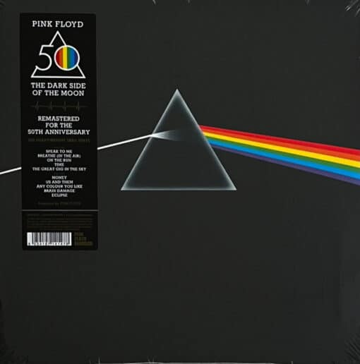 Pink Floyd - The Dark Side Of The Moon (Vinilo, 50th Anniversary, Remastered, Posters + Stickers)