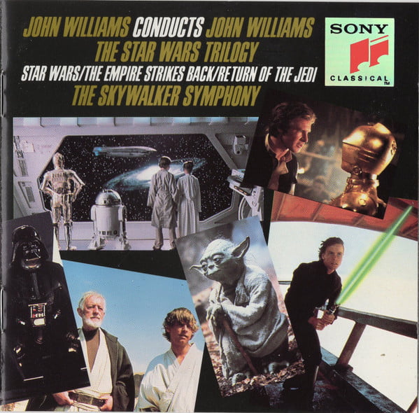 John Williams - The Star Wars Trilogy (CD, Ed. US, 1990) 1 John Williams - The Star Wars Trilogy (CD, Ed. US, 1990)