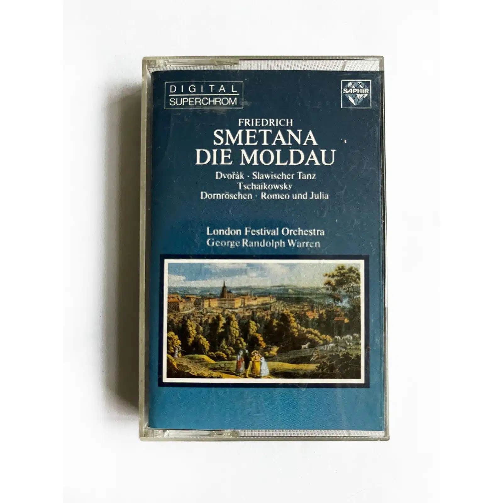 Friedrich Smetana / Antonin Dvořák / Peter Ilitsch Tschaikowsky / George Randolph Warren, London Festival Orchestra - Die Moldau ⋅ Slawischer Tanz ⋅ Dornröschen ⋅ Romeo Und Julia (Ed. Germany, 1985)