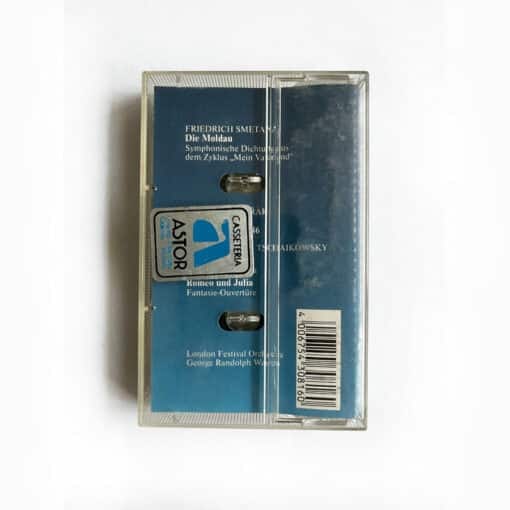Friedrich Smetana / Antonin Dvořák / Peter Ilitsch Tschaikowsky / George Randolph Warren, London Festival Orchestra - Die Moldau ⋅ Slawischer Tanz ⋅ Dornröschen ⋅ Romeo Und Julia (Cassette, Ed. Germany, 1985) - Imagen 2