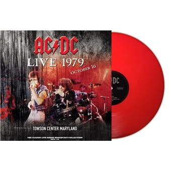 AC/DC - Live 1979 At Towson Center (Red Vinyl) (Vinilo)