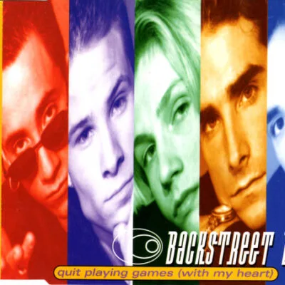 Backstreet Boys - Quit Playing Games (With My Heart) (Ed. Europe, 1997, Maxi Single)