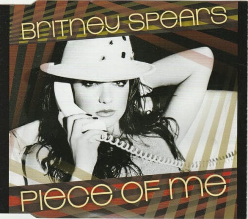 Britney Spears - Piece Of Me (CD, Single, Ed. Europe, 2008)