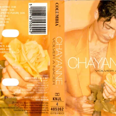 Chayanne - Volver a Nacer (Ed. Chile, 1996)