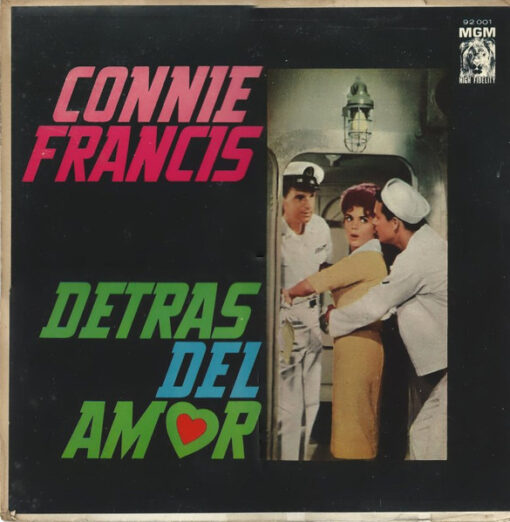 Connie Francis - Detrás del Amor (Vinilo, Ed. Uruguay, 1963)