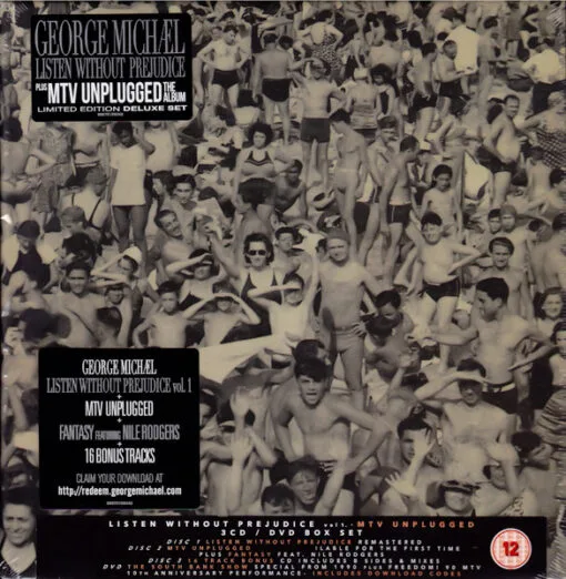 George Michael - Listen Without Prejudice (4 CD Set, Ed. Europe, 2017)