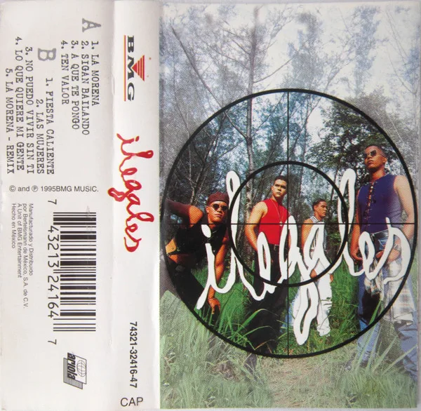 Ilegales - Ilegales (Cassette, Ed. Chile, 1996)