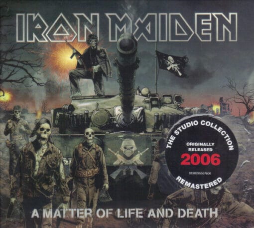 Iron Maiden - A Matter of Life and Death (CD, Ed. Brazil, 2019)