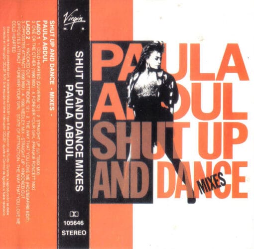 Paula Abdul - Shut Up And Dance (The Dance Mixes) (Cassette, Ed. Chile, 1990)