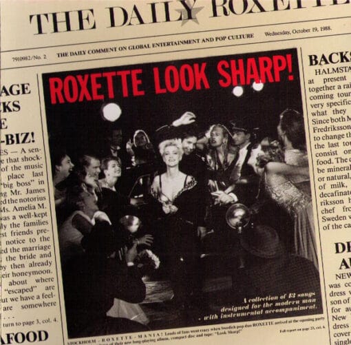 Roxette - Look Sharp! (CD, Ed. Europe, )